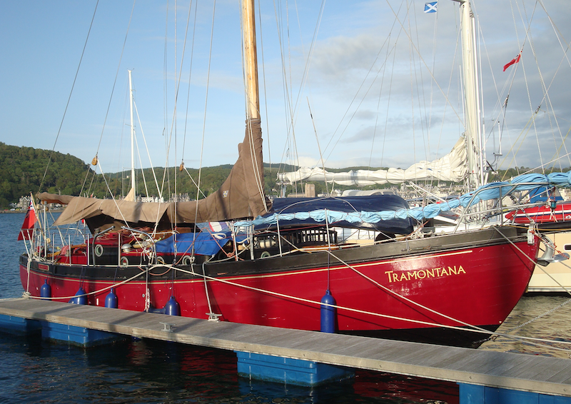 Tramontana In Oban Yachts Marina (Fore)